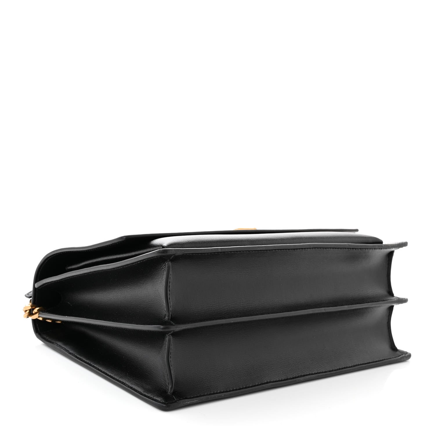 Saint Laurent Calfskin Large Monogram Sunset Black 4 of 9