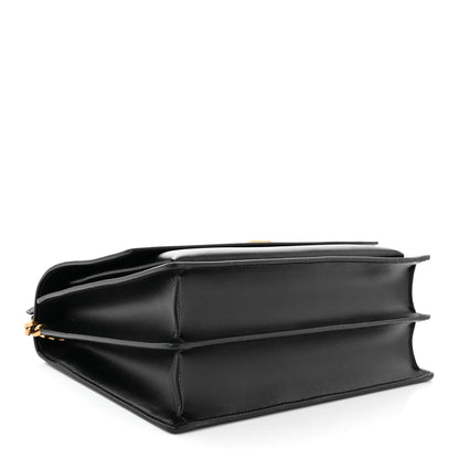 Saint Laurent Calfskin Large Monogram Sunset Black 4 of 9
