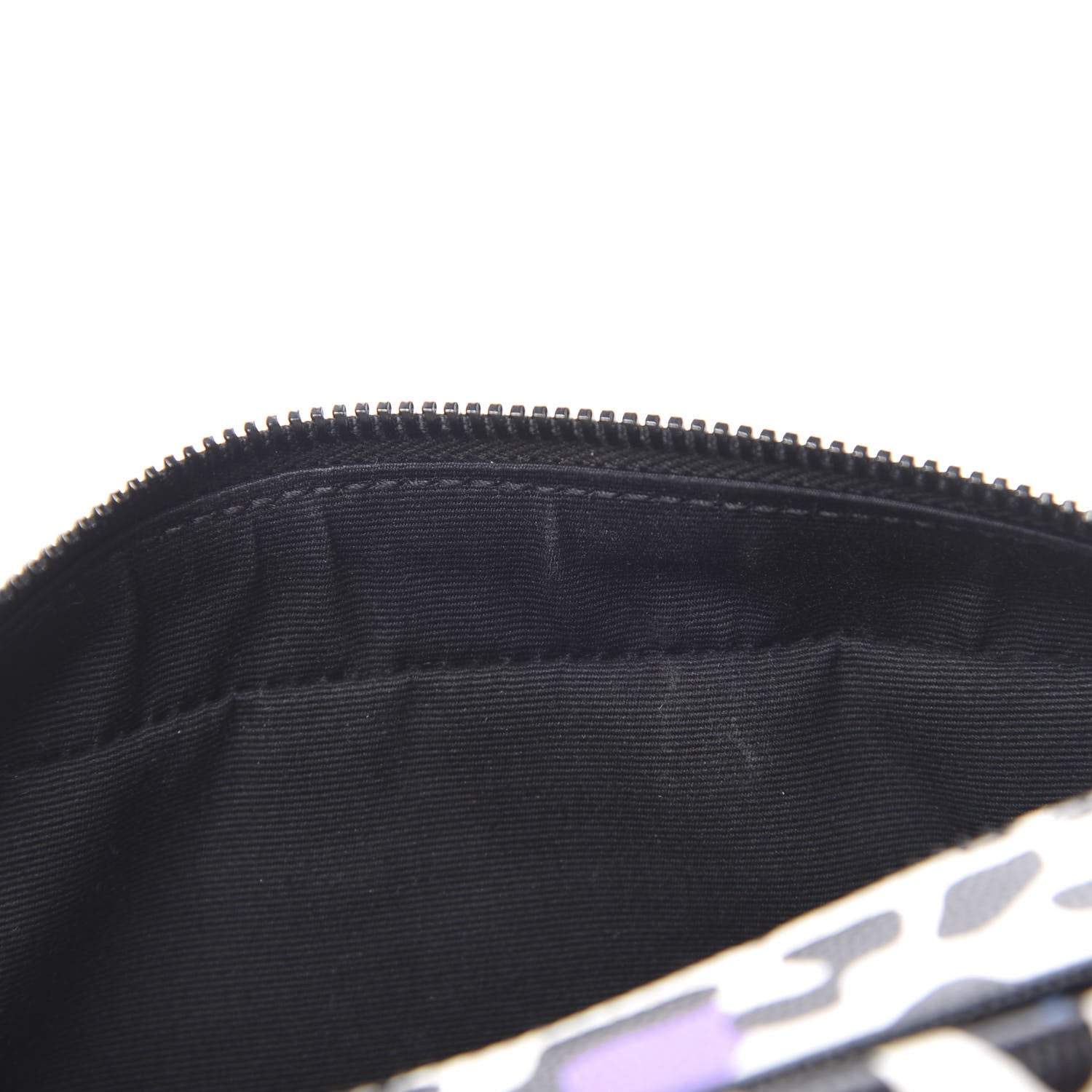 Saint Laurent Grain De Poudre Medium Classic Monogram Multicolor Leopard Print Camera Bag Black 8 of 11