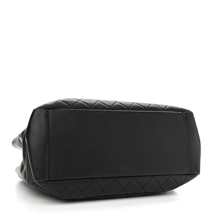 Chanel Caviar Quilted Grand Shopping Tote GST Black 2 of 13