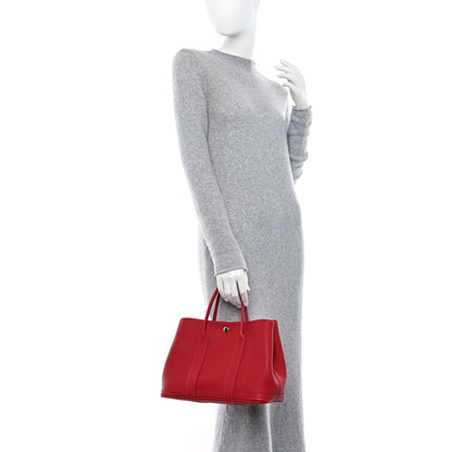 Hermes Vache Country Garden Party 30 TPM Rouge Piment 2 of 8