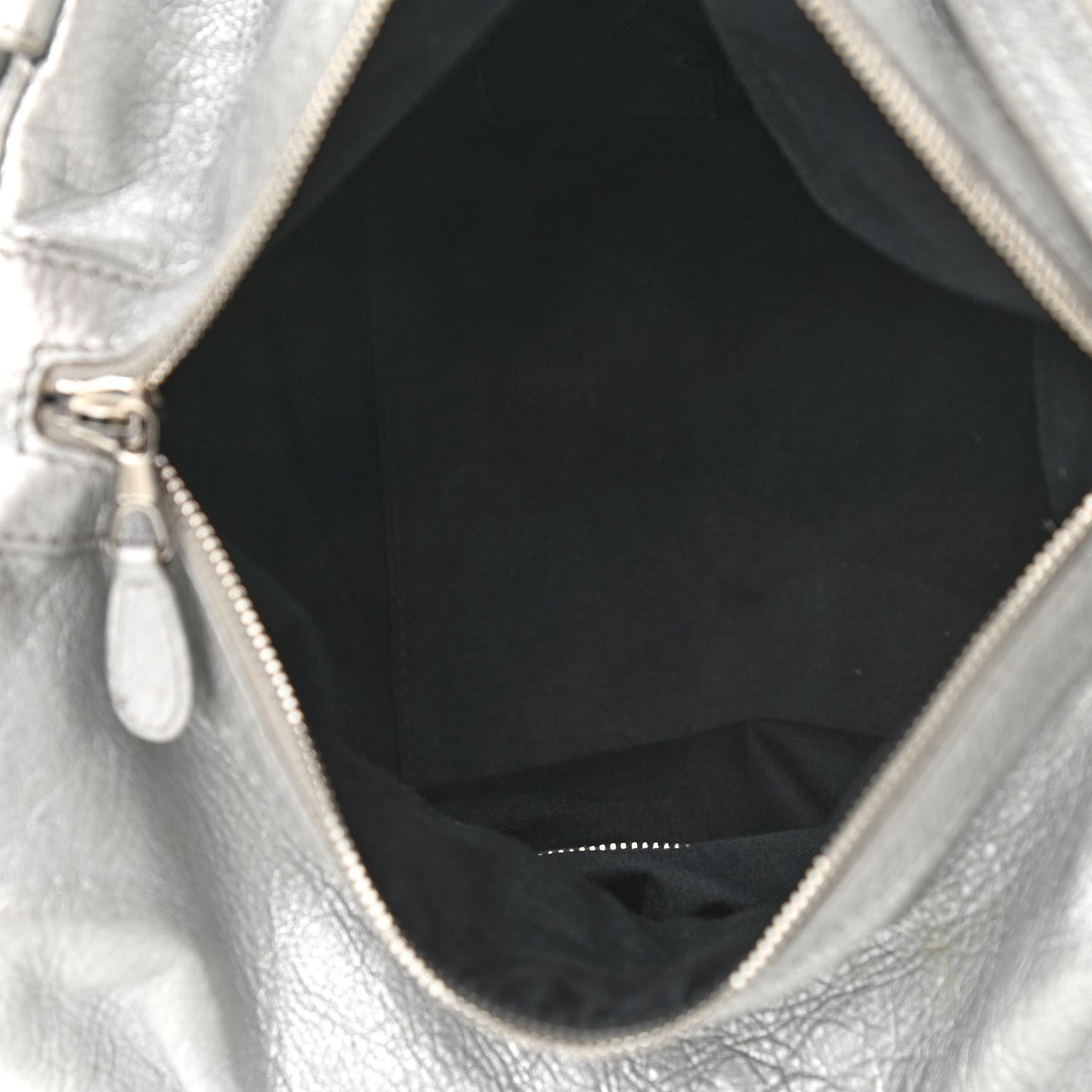 Metallic Agneau Giant 12 Silver Hardware Traveler Convertible Backpack Gris Aluminum