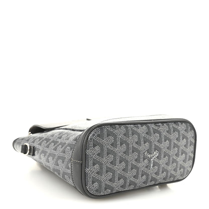 Goyard Goyardine Calfskin Mini Alpin Backpack Grey 4 of 14