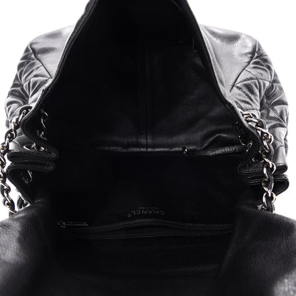 Chanel Caviar Timeless CC Accordion Flap Black 5 of 10
