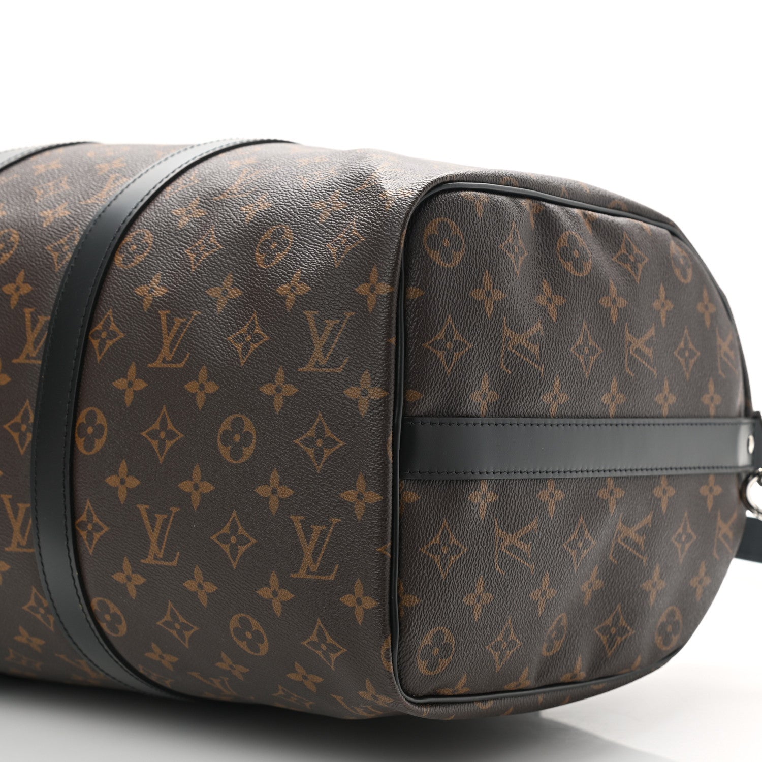 Louis Vuitton Monogram Macassar Keepall Bandouliere 45 9 of 10