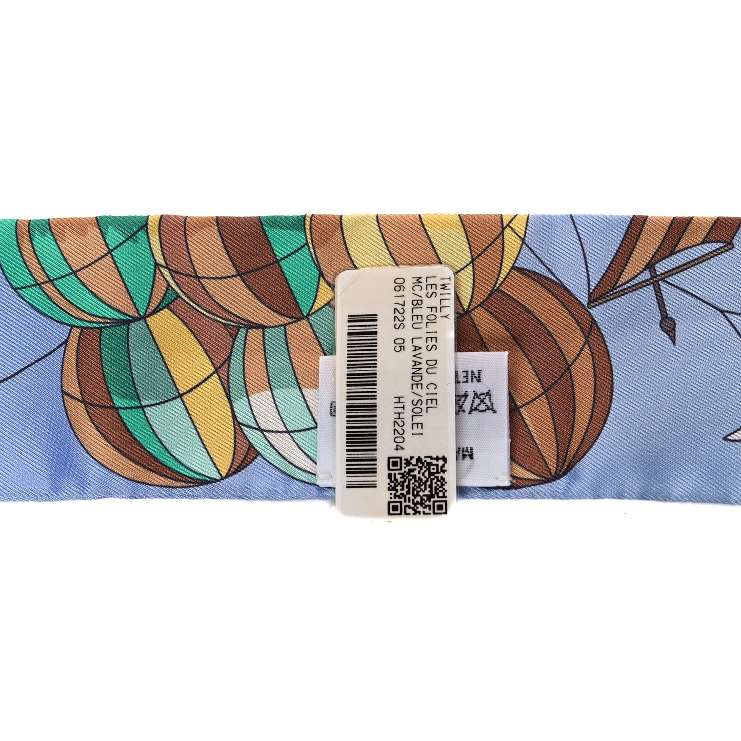 Silk Les Folies Du Ciel Twilly Bleu Lavande Soleil