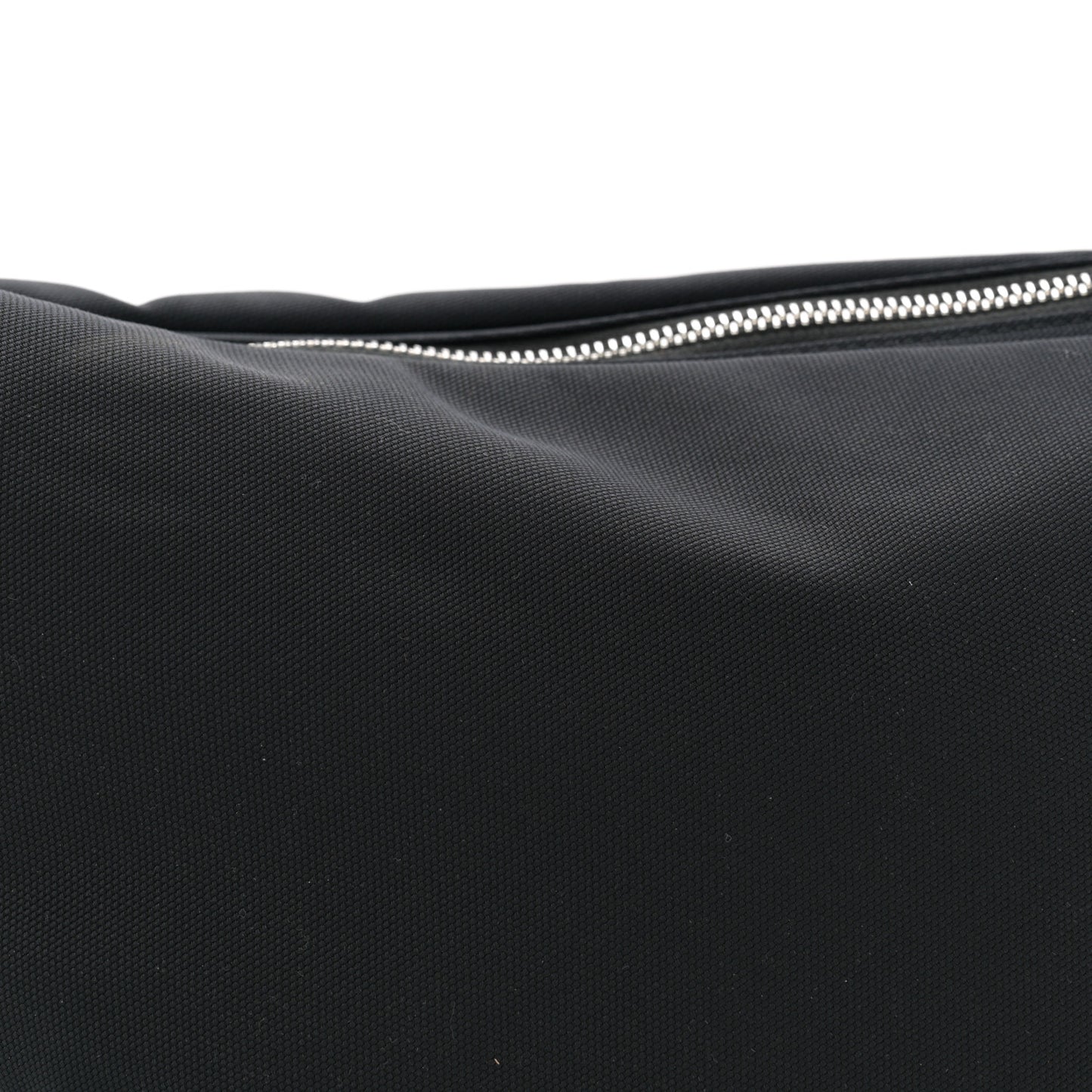 Nylon Slouchy Banana Two Bag Black