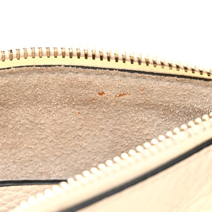 Valentino Garavani Pebbled Calfskin Small Rockstud Flip Lock Shoulder Bag Light Ivory 12 of 13