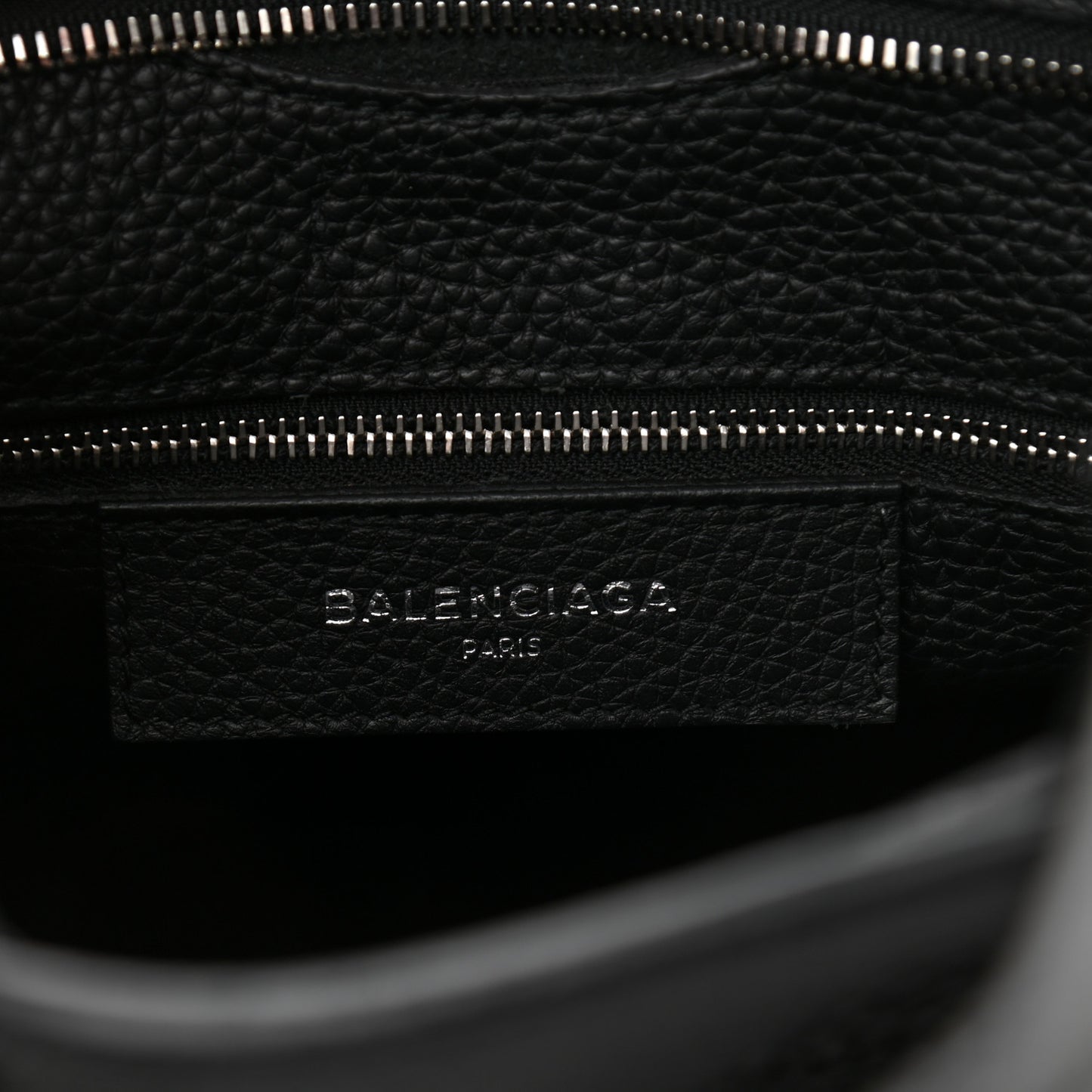Veau Grana Perforated Blackout Hardware City Black