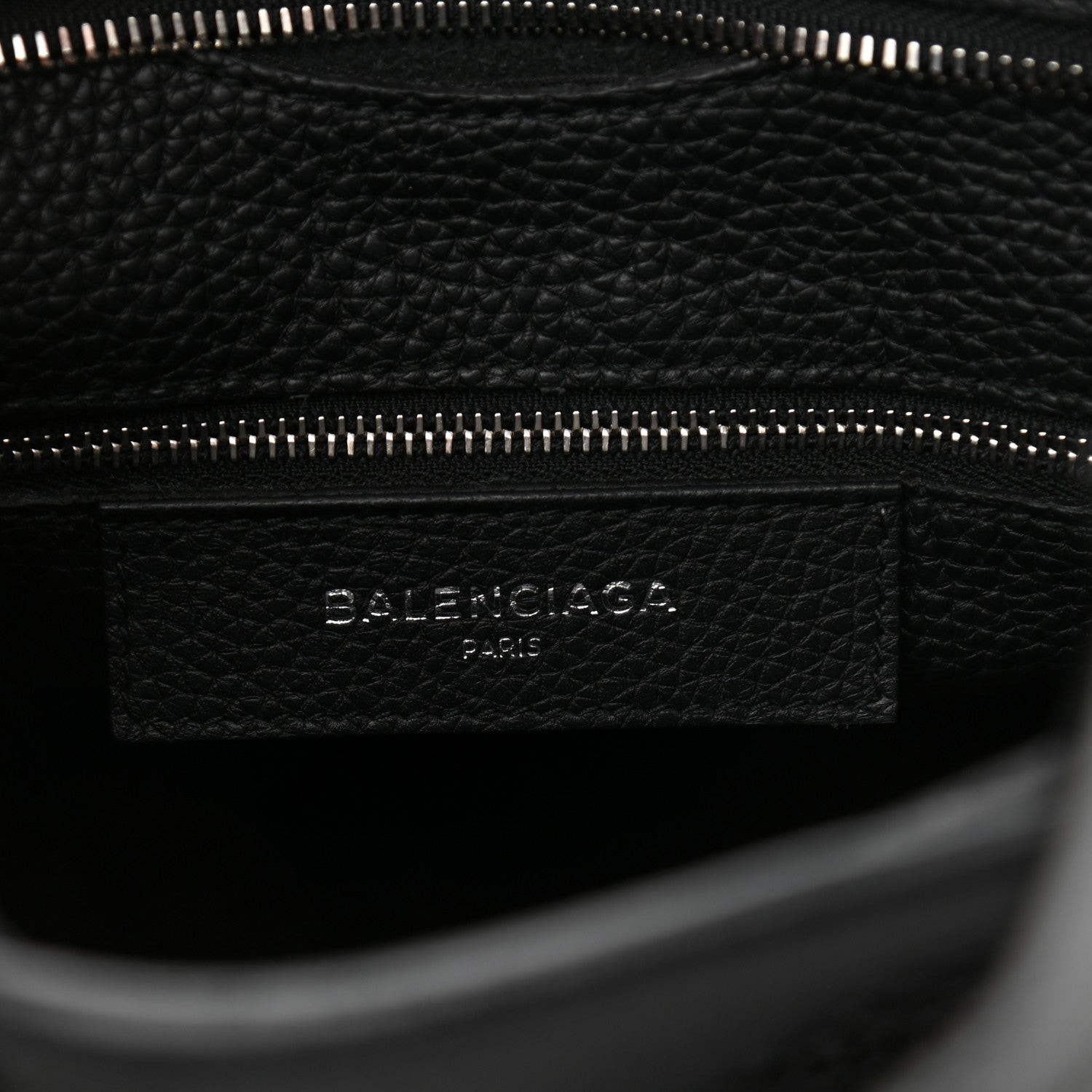 Balenciaga Veau Grana Perforated Blackout Hardware City Black 6 of 12