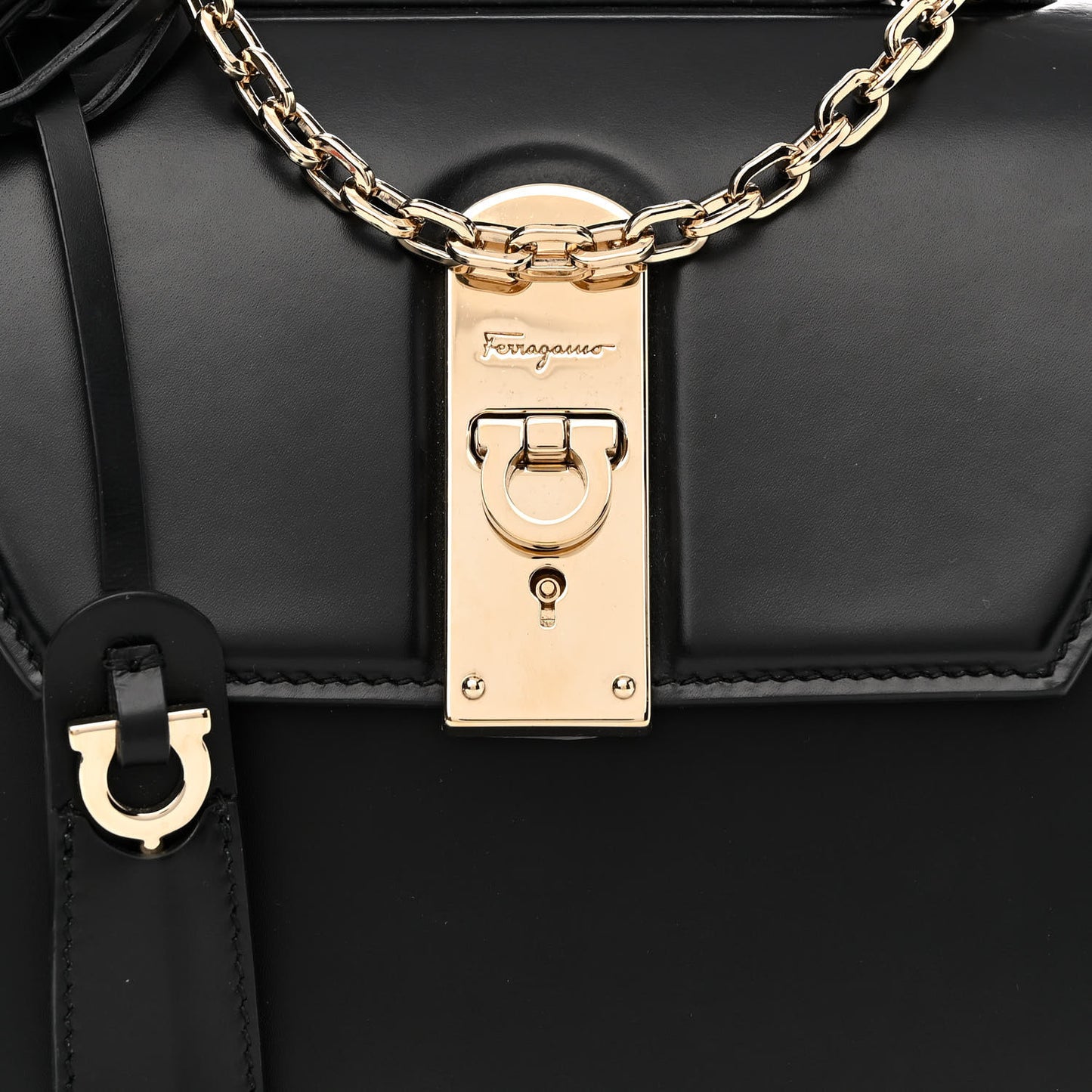 Smooth Calfskin Small Boxyz Black