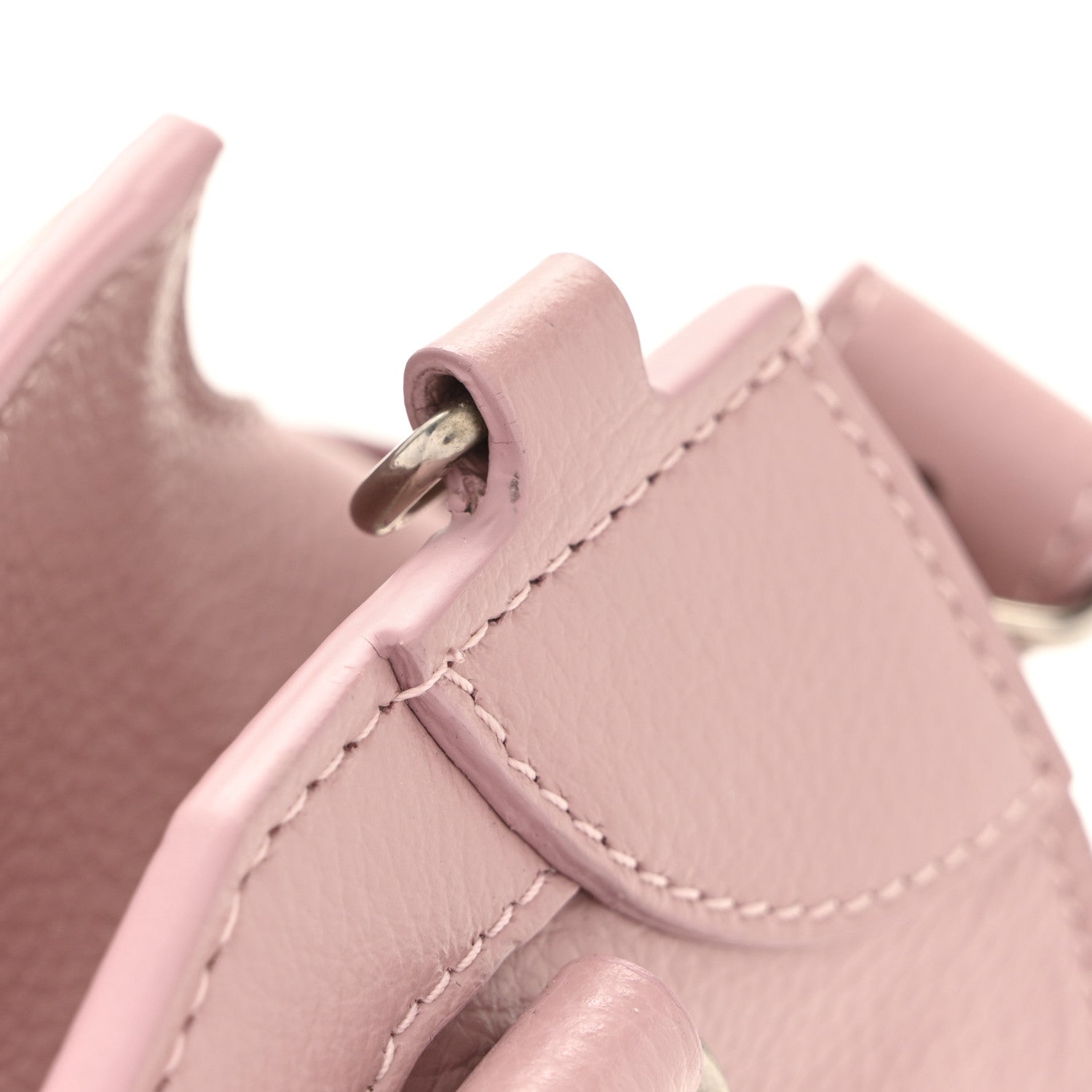 Balenciaga Grained Calfskin Neo Classic Silver Hardware S City Powder Pink 12 of 12