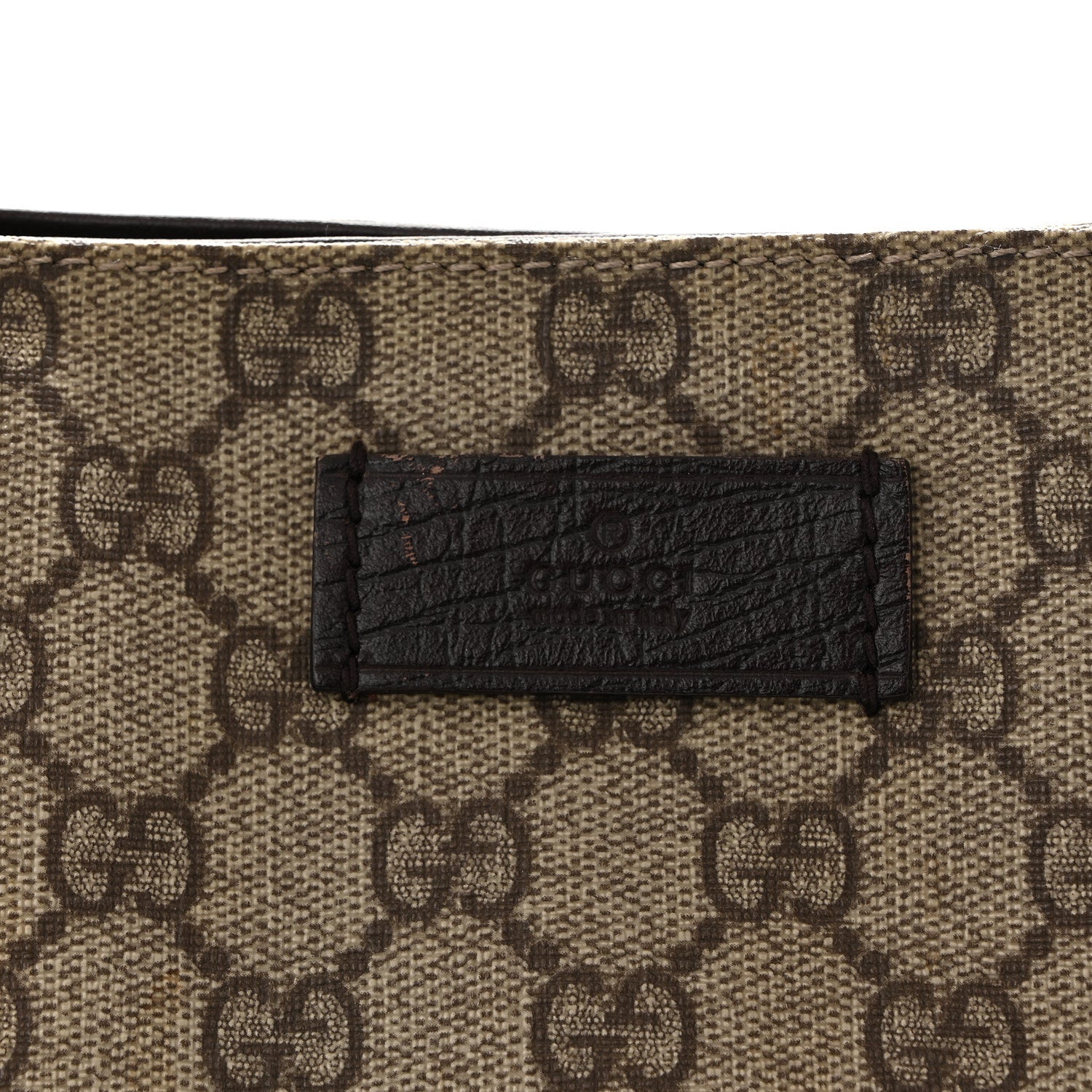Gucci GG Plus Monogram Small Vertical Tote Dark Brown 13 of 14