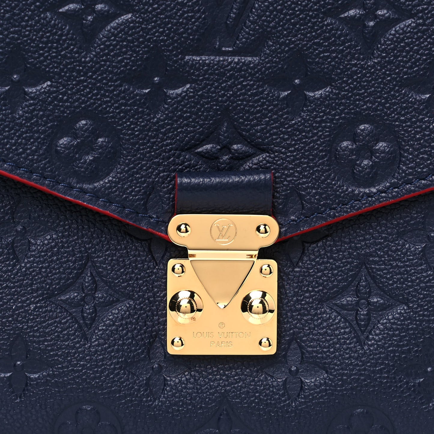 Empreinte Pochette Metis Marine Rouge