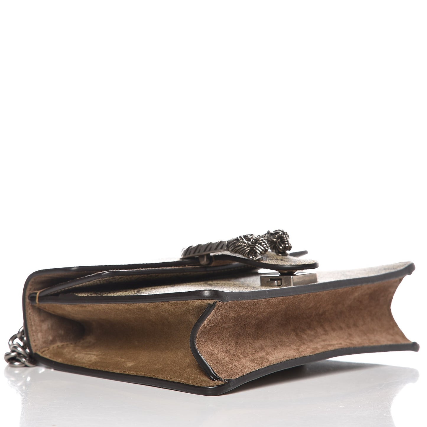 GG Supreme Monogram Mini Dionysus Shoulder Bag Taupe