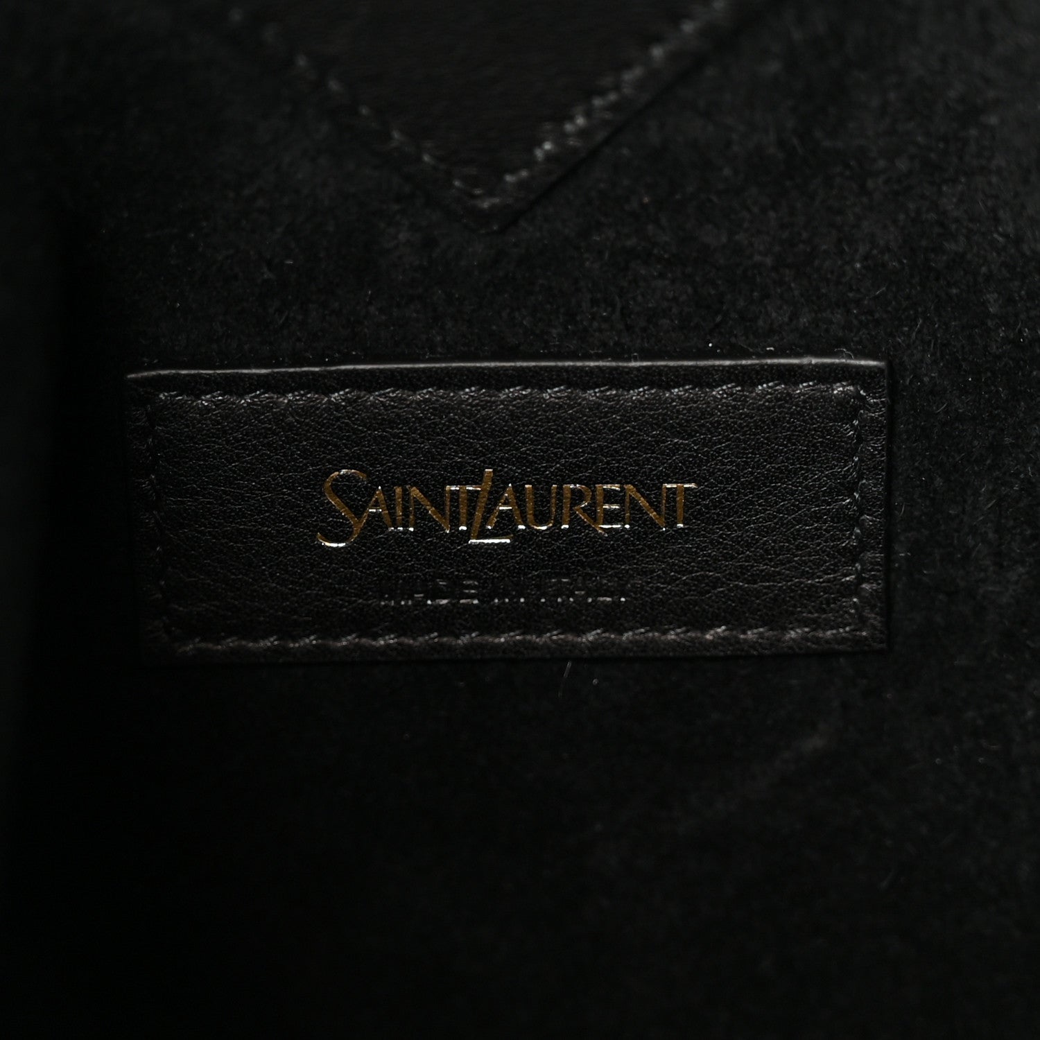 Saint Laurent Smooth Calfskin Y Small Bucket Bag Black 7 of 14