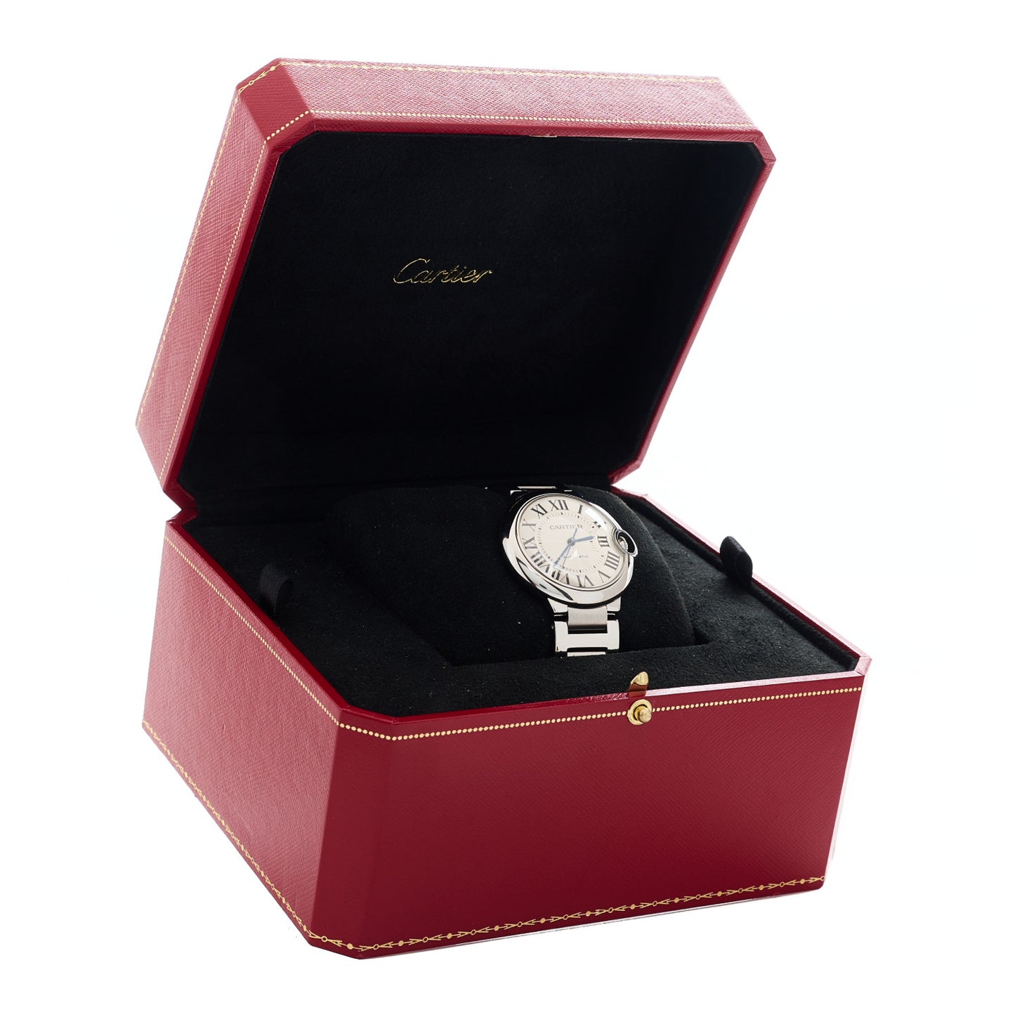 Stainless Steel 36mm Ballon Bleu De Cartier Automatic Watch