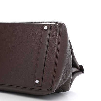 Hermes Togo Birkin 40 Chocolate 11 of 12
