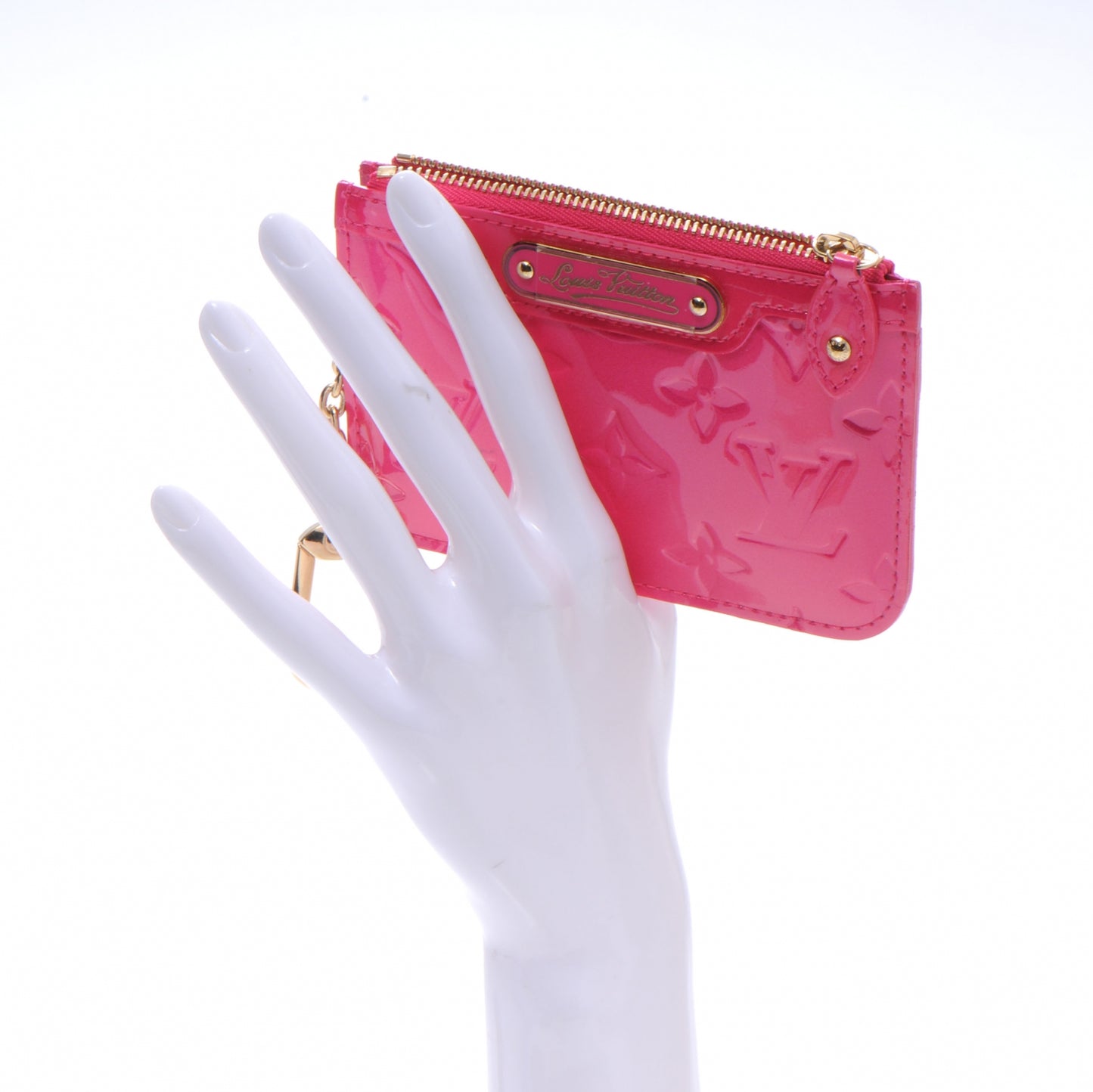 Vernis Key Pouch Rose Pop