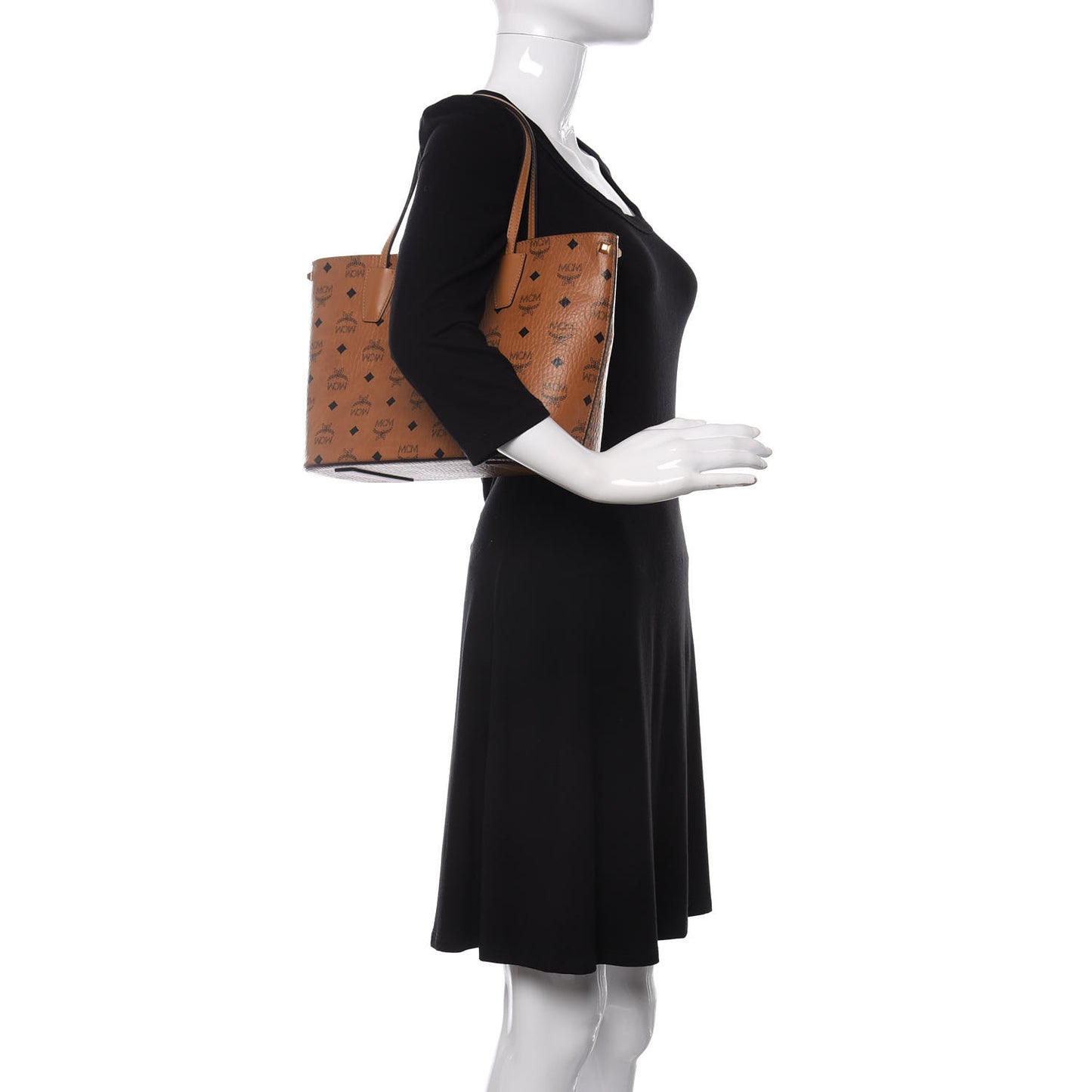 Visetos Small Project Tote Cognac