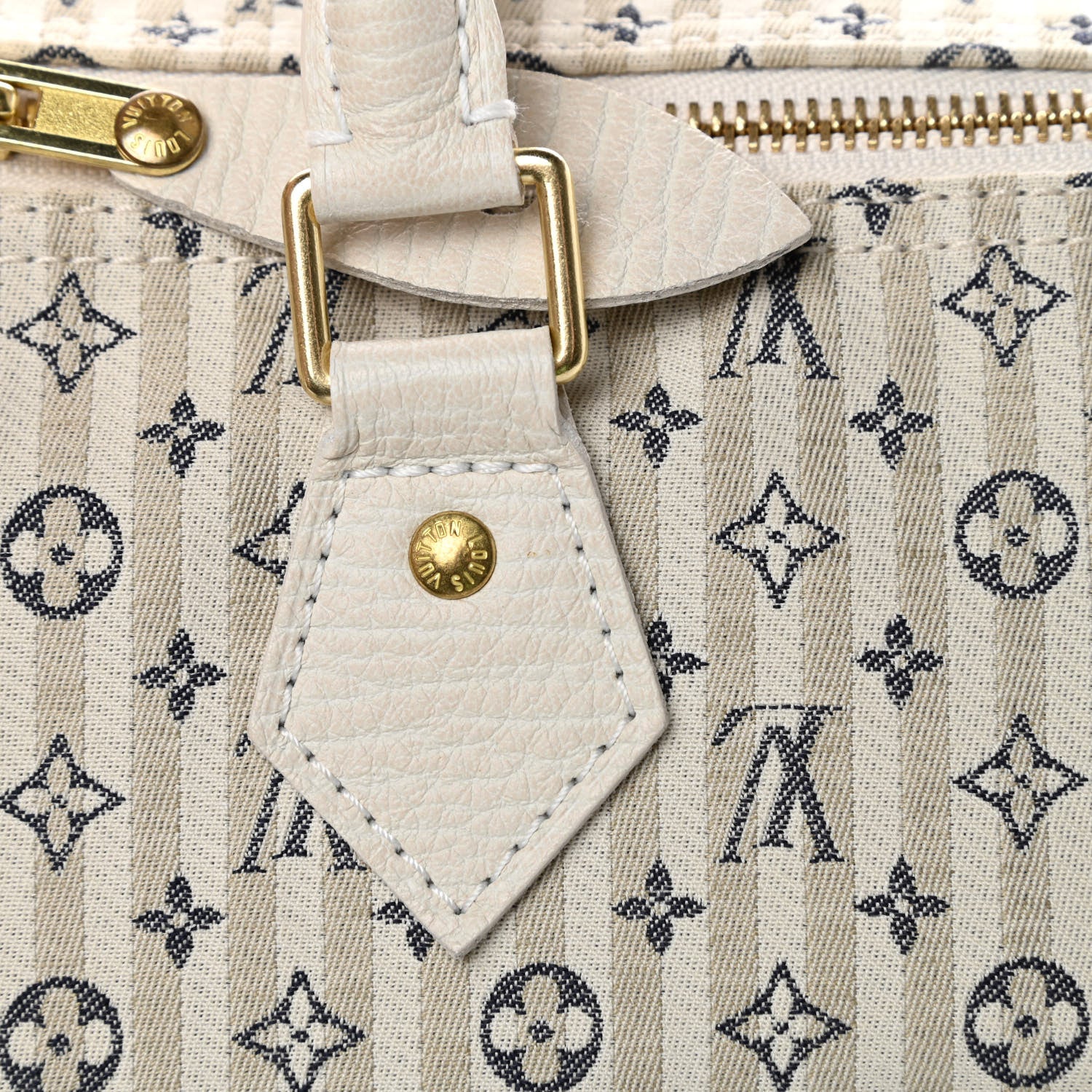Louis Vuitton Mini Lin Croisette Speedy 30 Blue 11 of 11