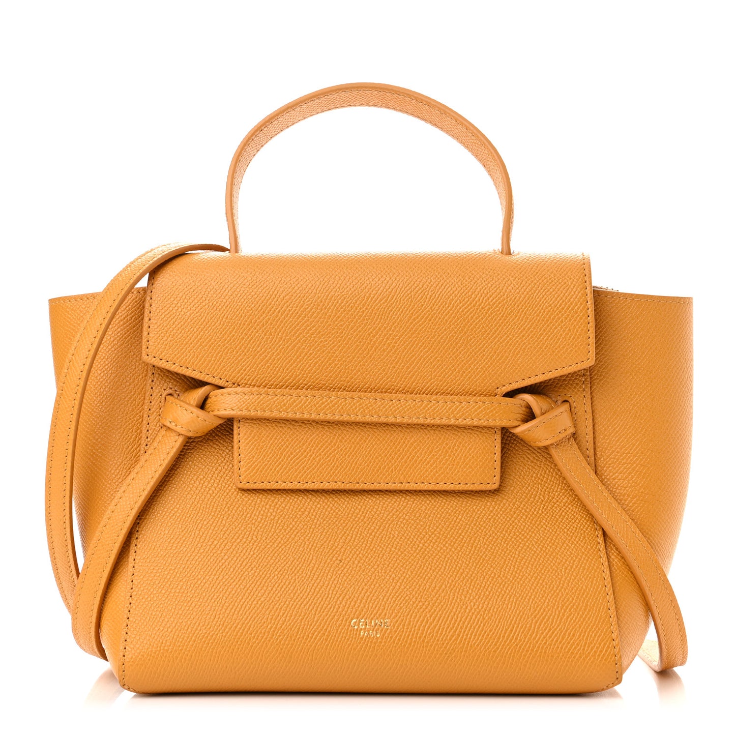 Grained Calfskin Nano Belt Bag Calendula