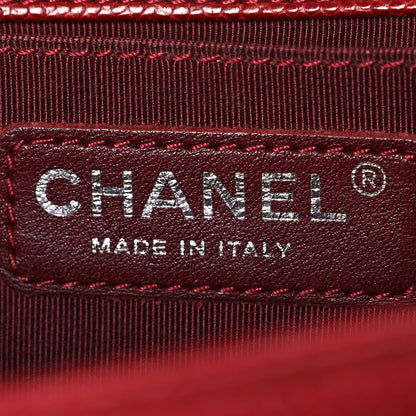 Chanel Caviar Quilted Medium Boy Flap Dark Red 6 of 11
