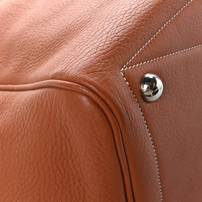 Hermes Taurillon Clemence Victoria II 43 Gold 9 of 10