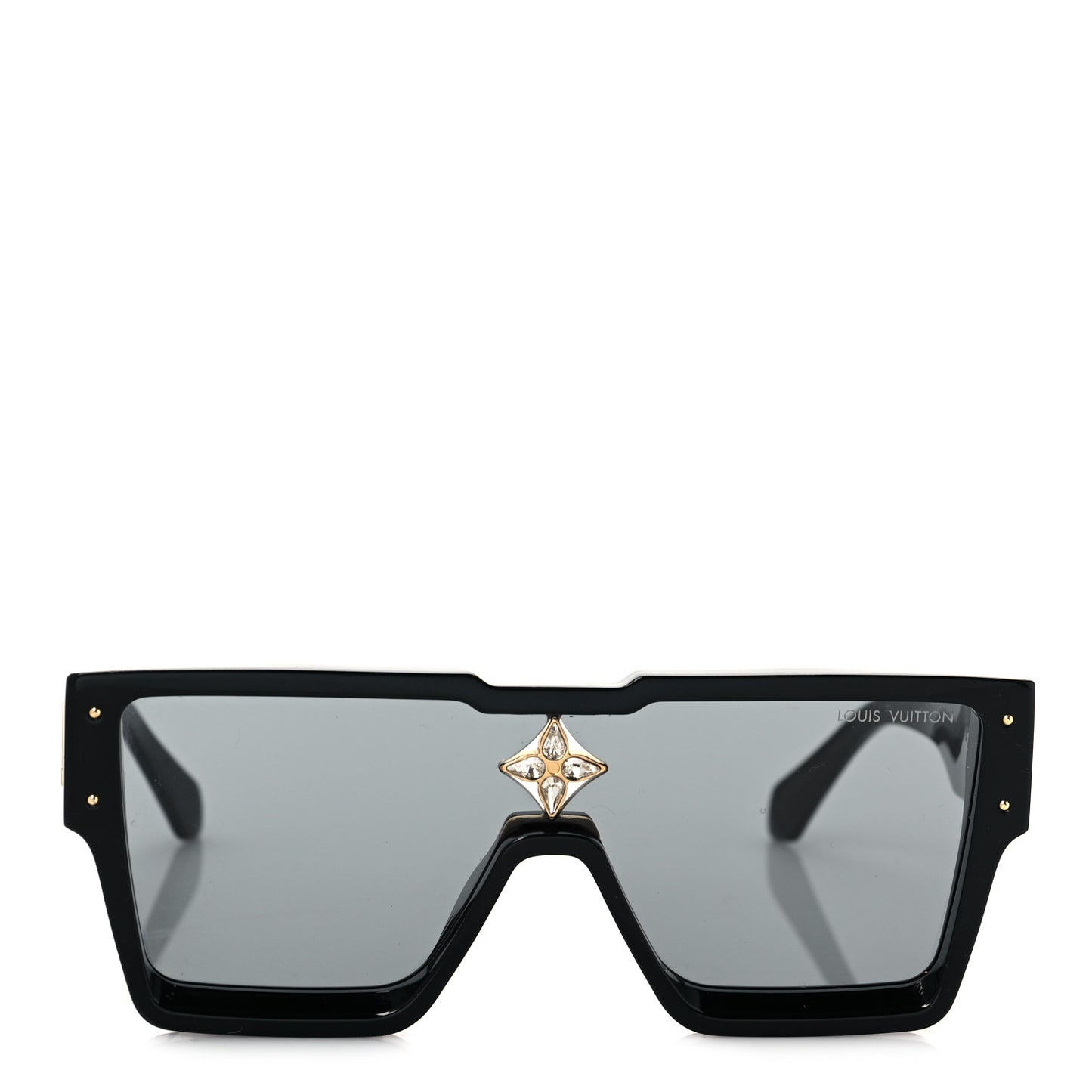 Acetate Swarovski Crystal Cyclone Sunglasses Z1578W Black