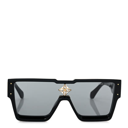 Louis Vuitton Acetate Swarovski Crystal Cyclone Sunglasses Z1578W Black 2 of 7