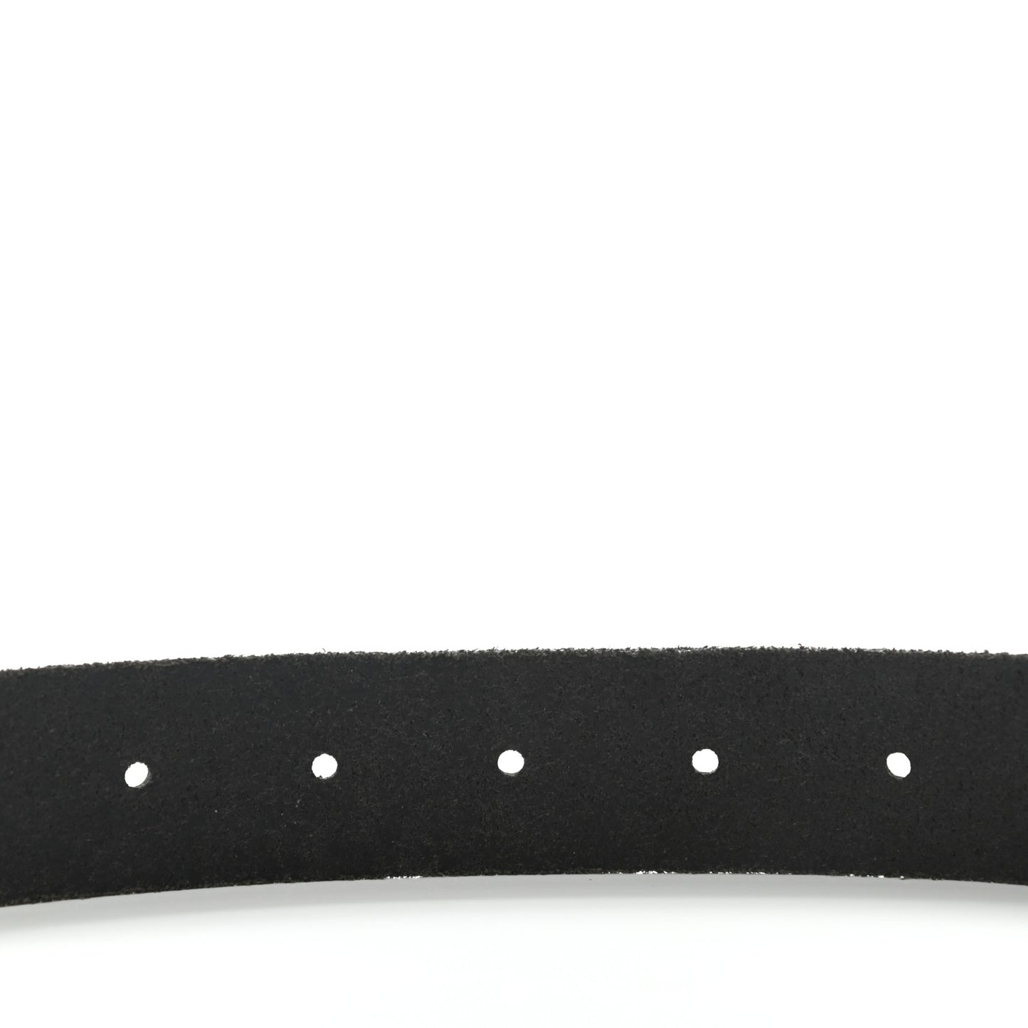 Calfskin Brass Feline Buckle Belt 100 40 Black