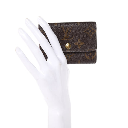 Louis Vuitton Monogram Porte-Monnaie Plat Coin Purse 2 of 11