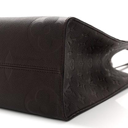 Louis Vuitton Empreinte Monogram Giant Onthego MM Chocolate 9 of 9