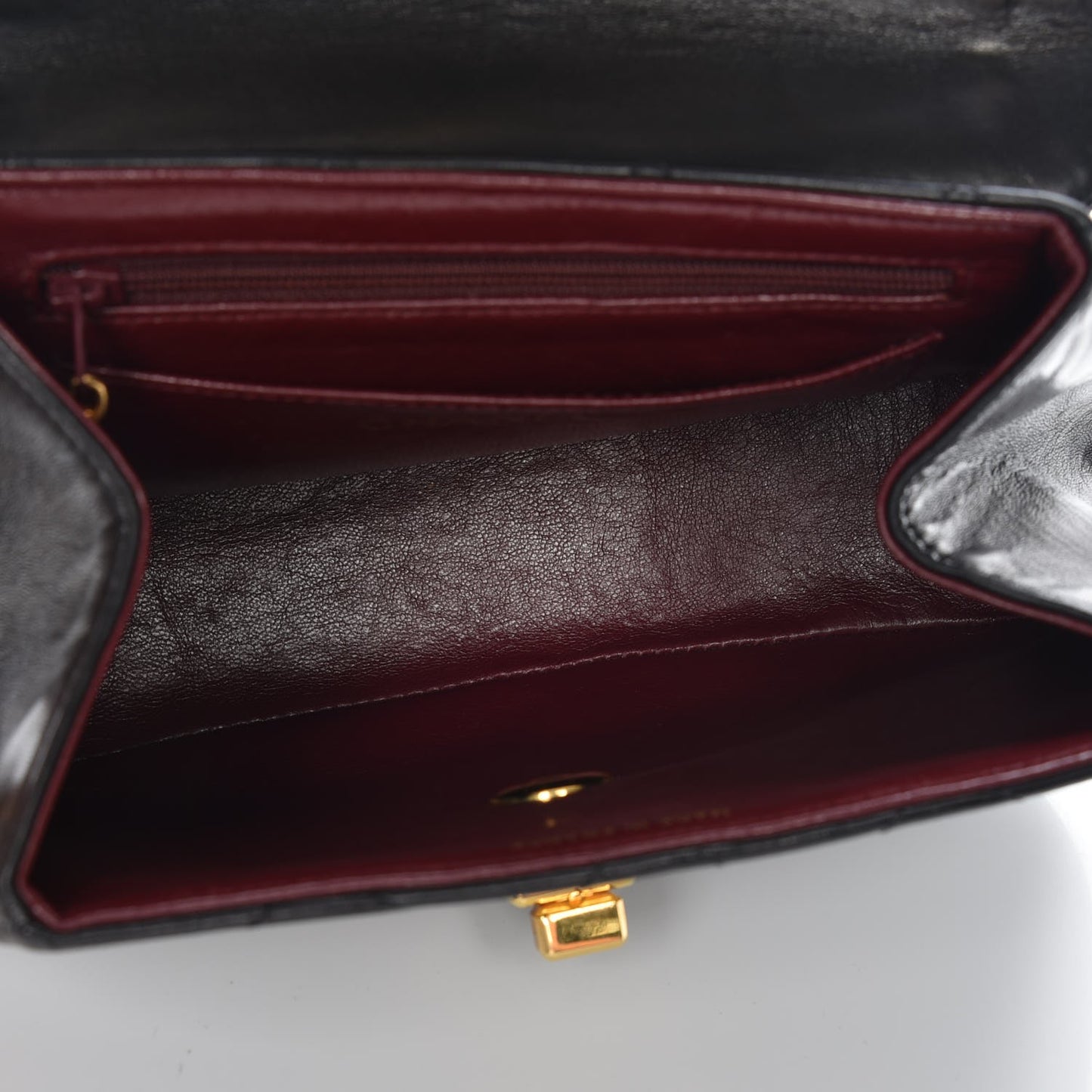 Lambskin Flap Bag Black