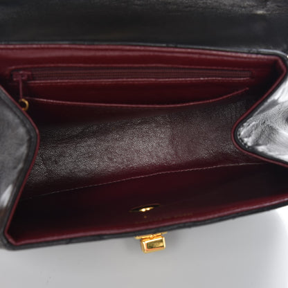 Chanel Lambskin Flap Bag Black 5 of 8