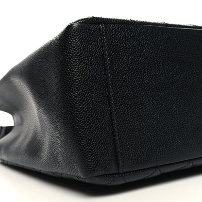 Chanel Caviar Quilted Grand Shopping Tote GST Black 10 of 11