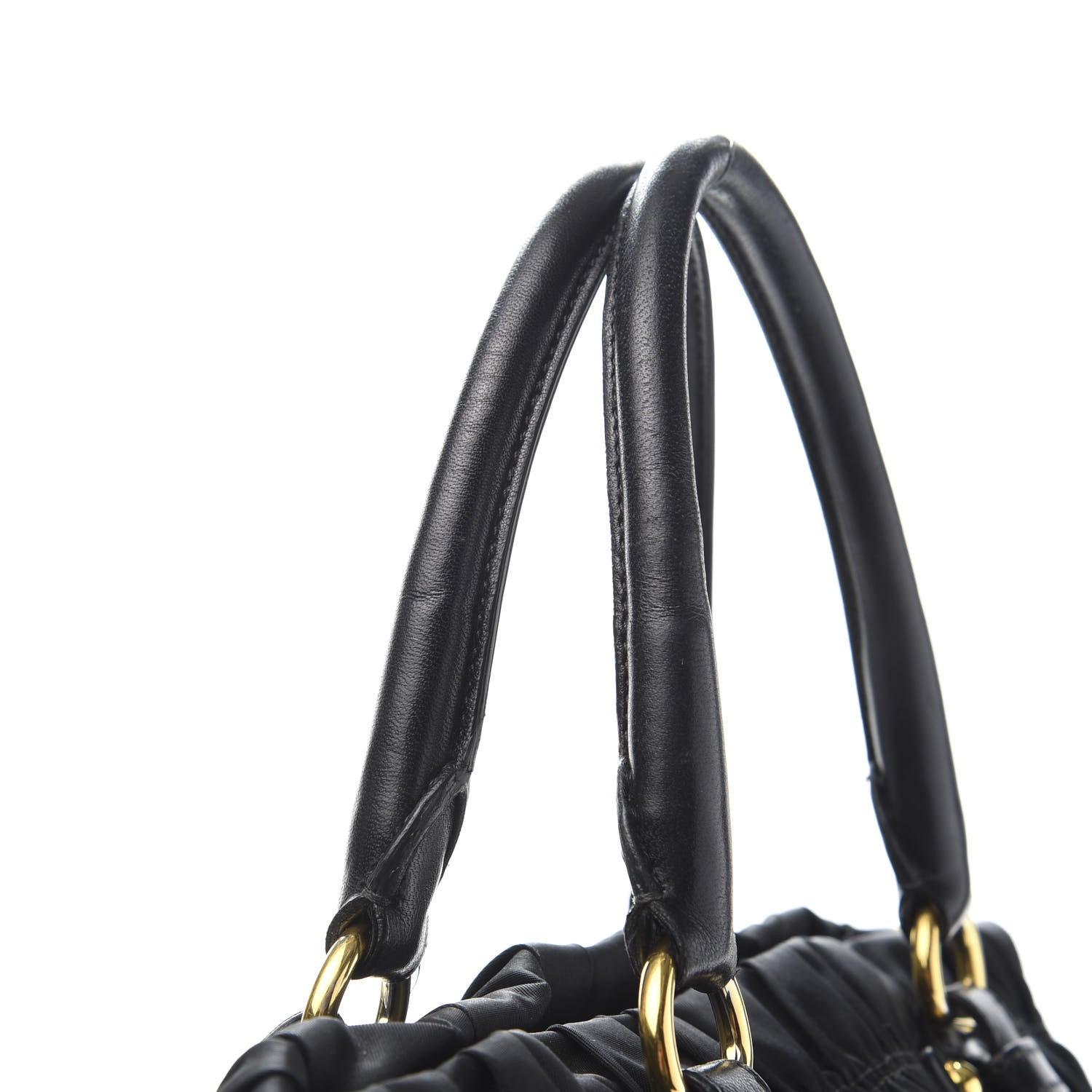 Prada Tessuto Nylon Gaufre Tote Black 13 of 16