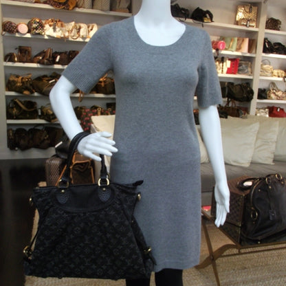 Louis Vuitton Denim Neo Cabby GM Black 2 of 9