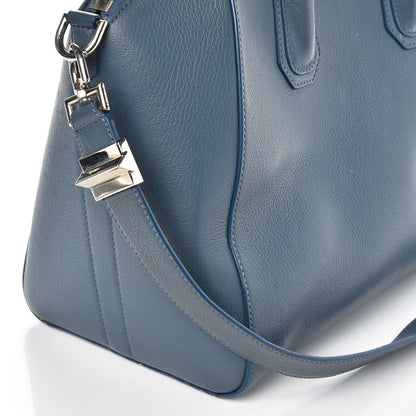 Givenchy Sugar Goatskin Medium Antigona Mineral Blue 7 of 9