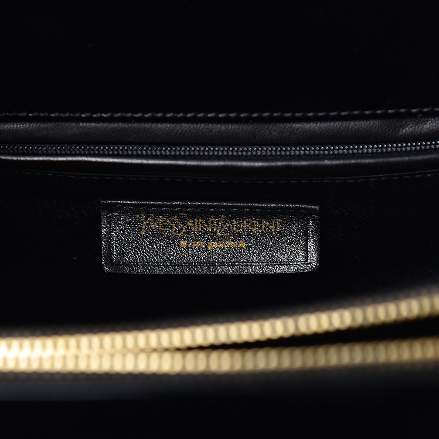 Patent Calfskin Large Uptown Black