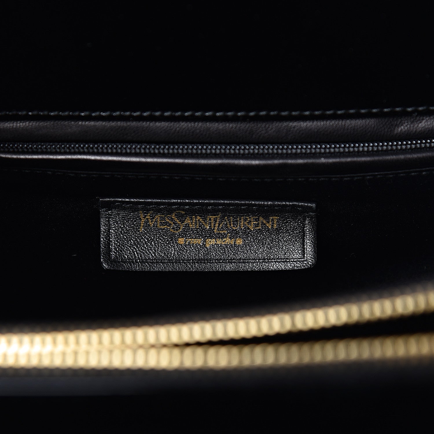 Saint Laurent Patent Calfskin Large Uptown Black 6 of 10