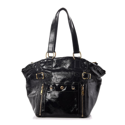 Saint Laurent Patent Medium Downtown Black 1 of 11