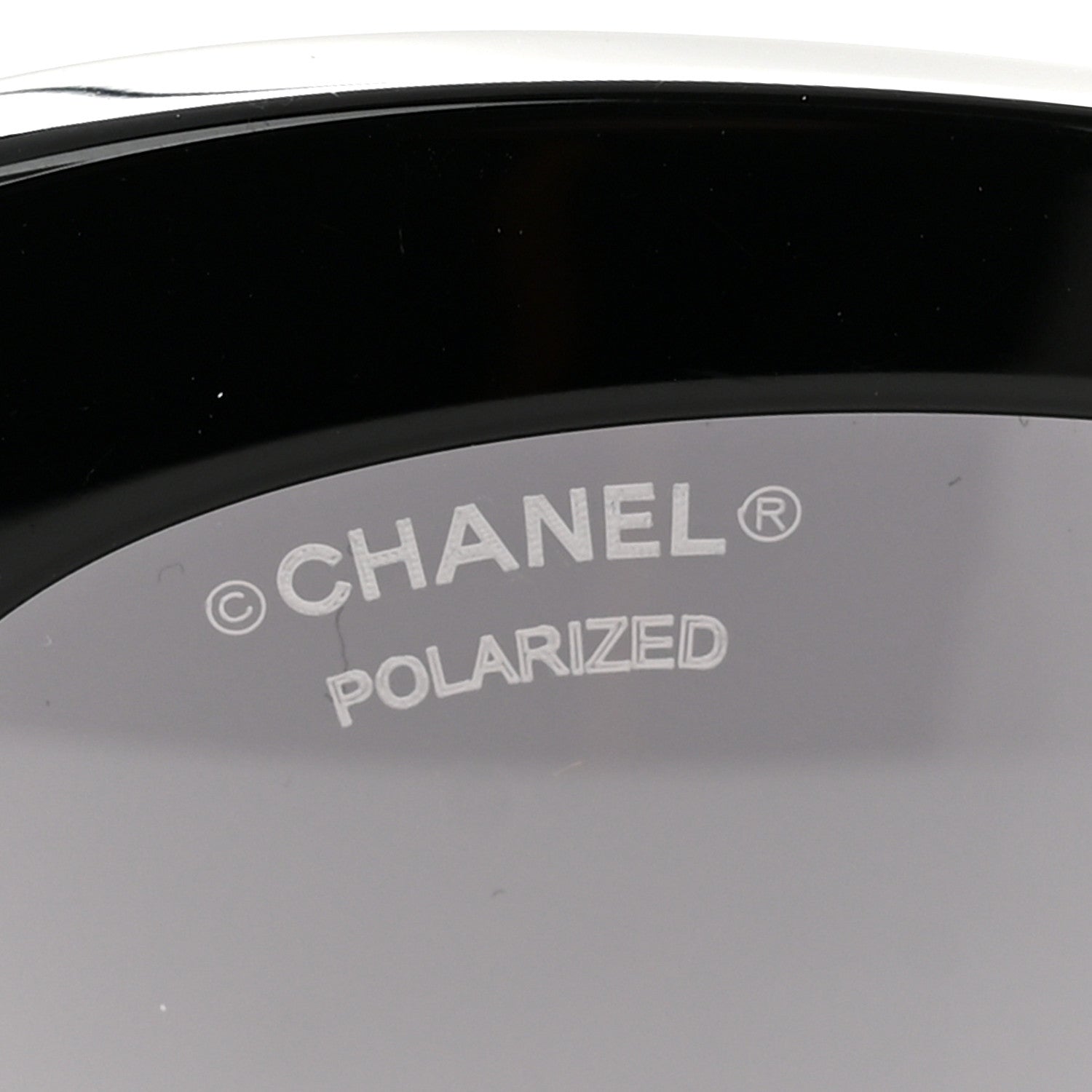 Chanel Acetate Lambskin Cat Eye Sunglasses 5538-Q-A Black Multicolor 7 of 8