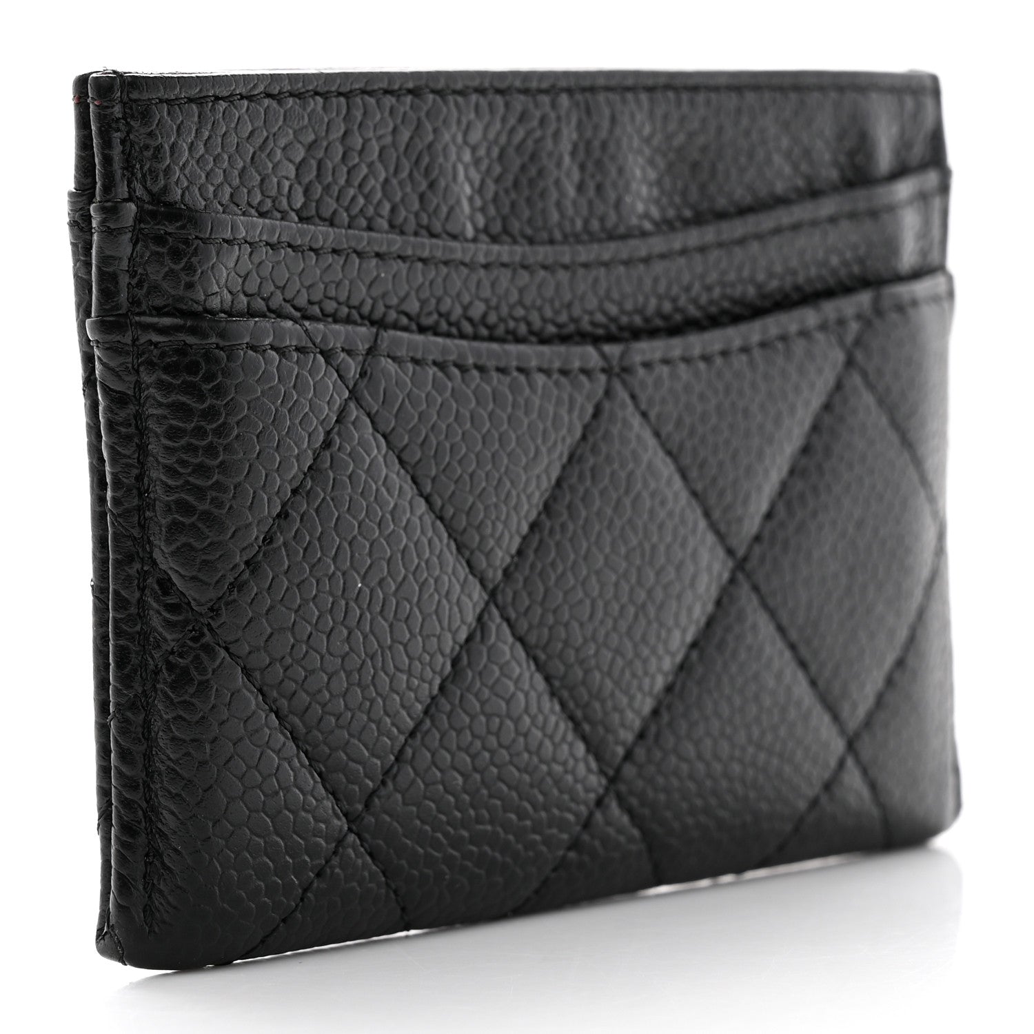 Chanel Caviar Quilted Card Holder Black 4 of 10