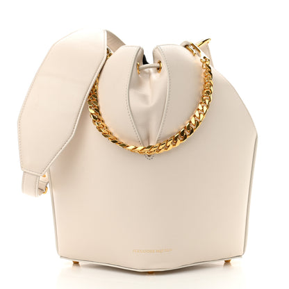 Alexander McQueen Calfskin The Bucket Bag White 3 of 10