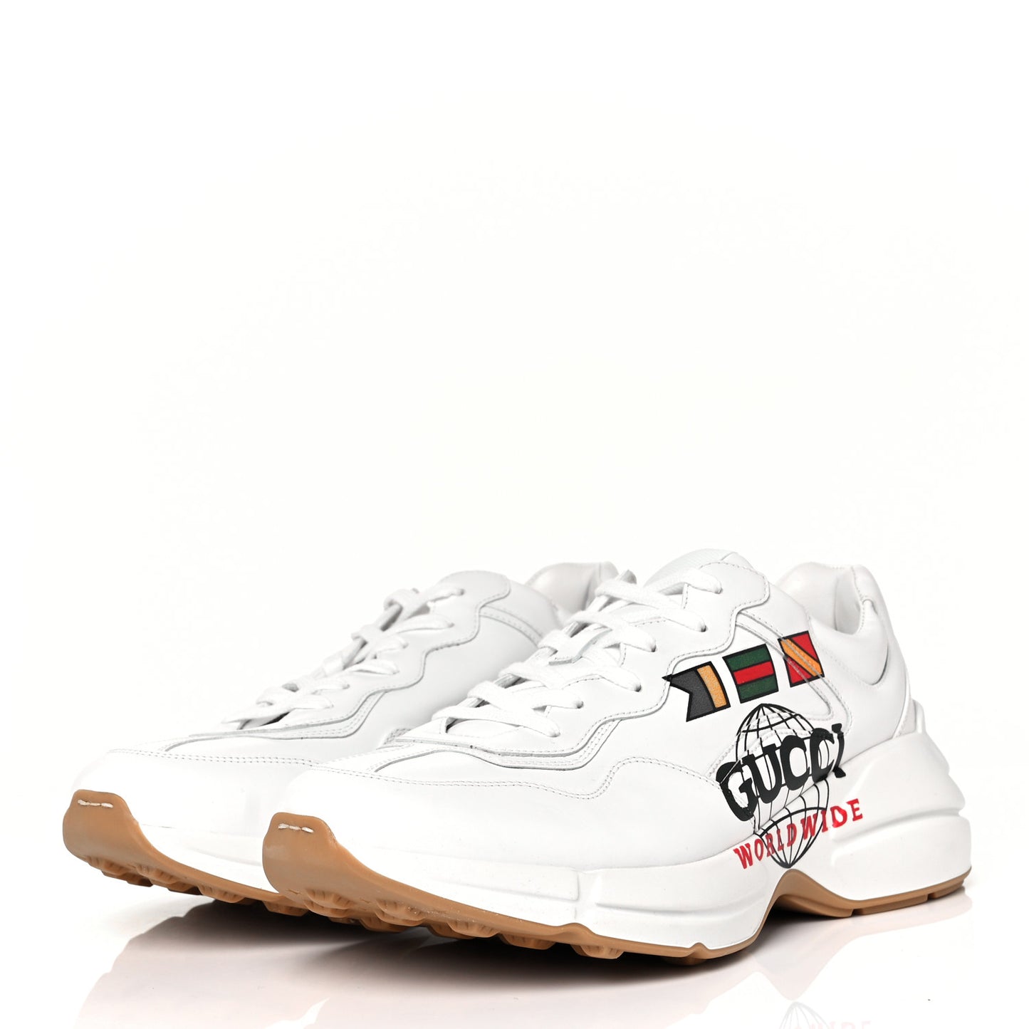 Calfskin Worldwide Mens Rhyton Sneakers 8.5 Great White