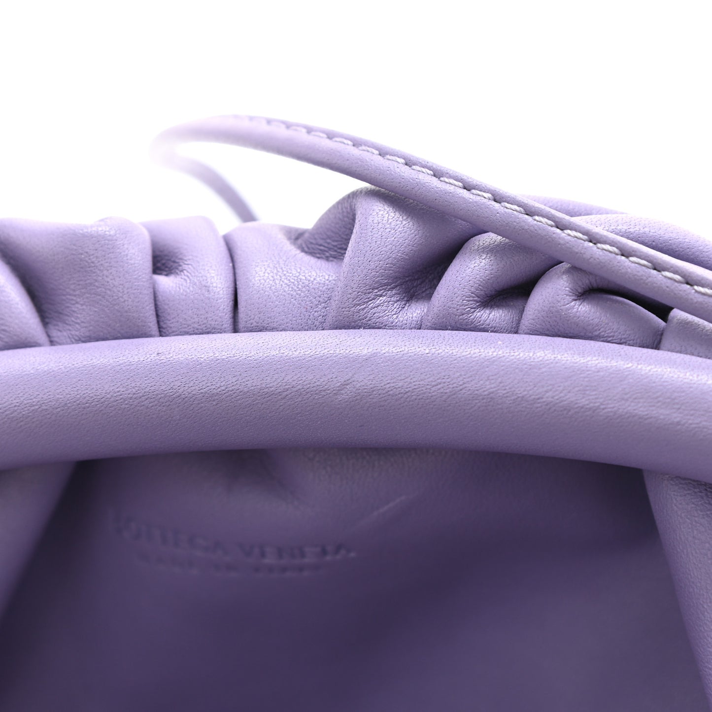 Butter Calfskin The Mini Pouch Lavender
