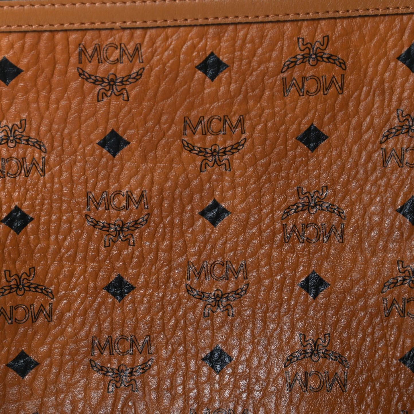 Visetos Liz Shopper Tote Pouch Cognac