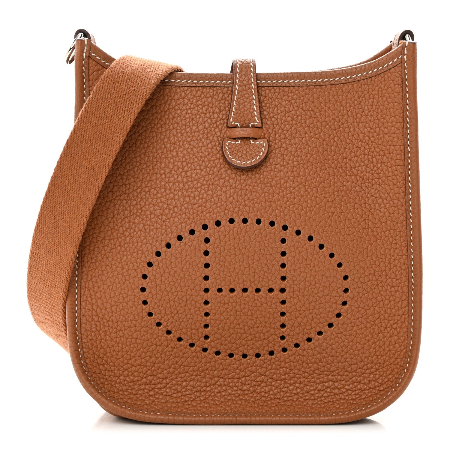 Hermes Taurillon Maurice Evelyne TPM Gold 1 of 12