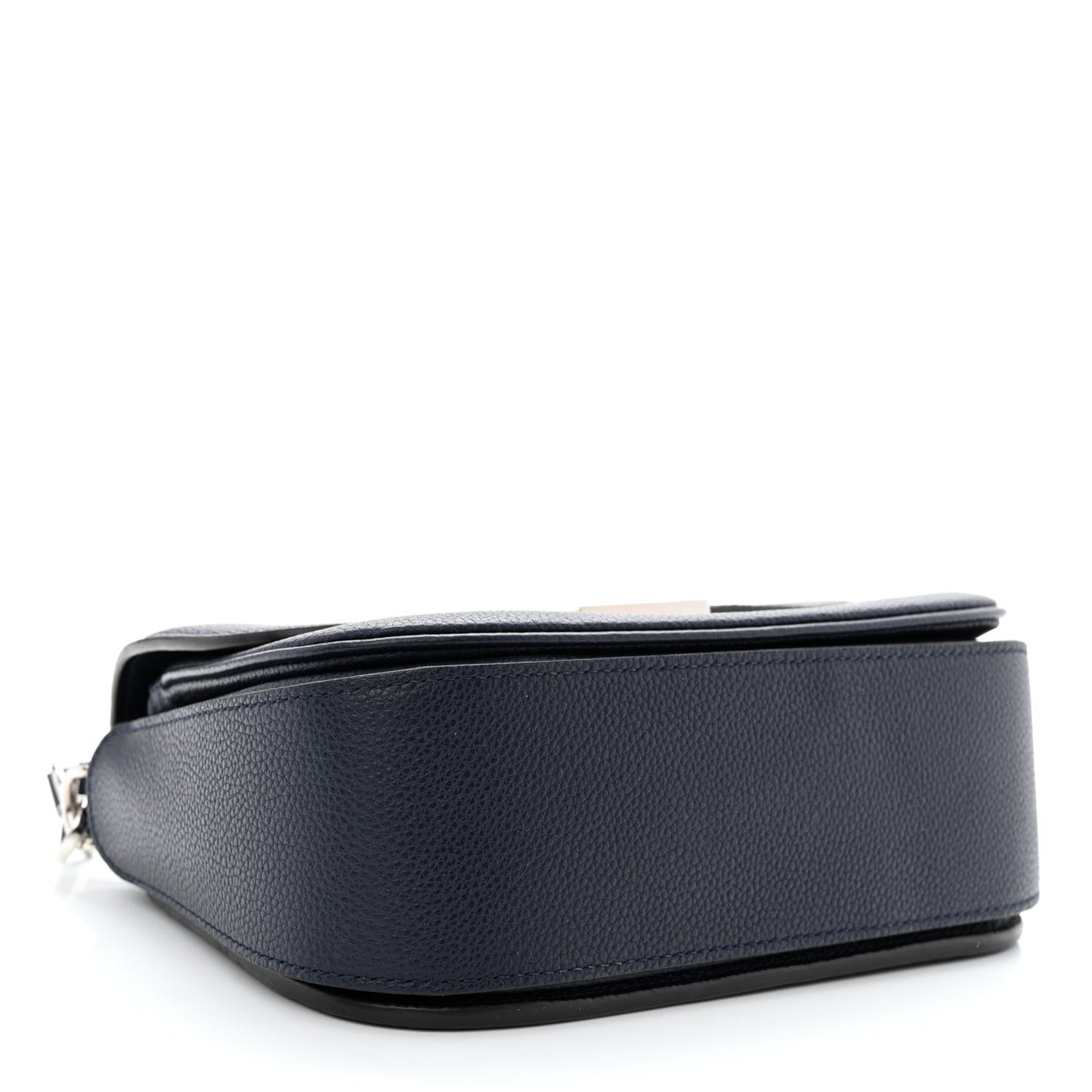 Grained Calfskin Vivienne NM Blue Marine